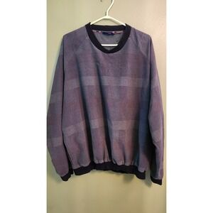 Vintage Sunice Pullover Mens XXL‎ Green  Windbreaker Pullover Golf Pockets